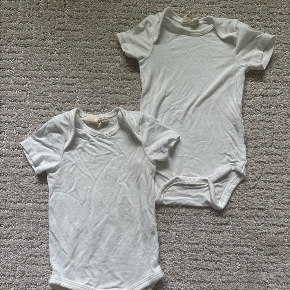 Classic White Kids One Piece Set